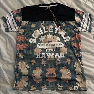 Floral Surf Team Shirt - Multicolor